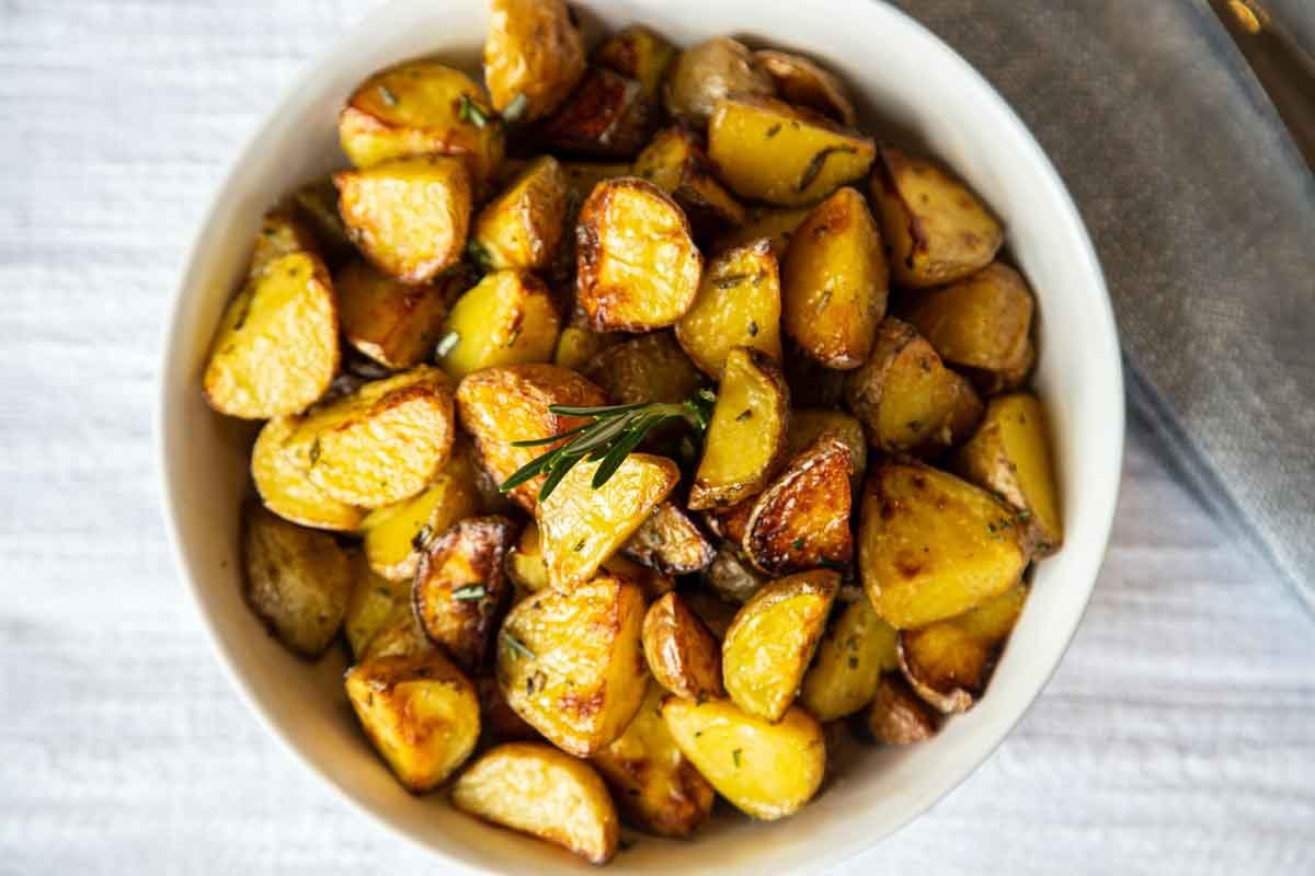 Roast potatoes